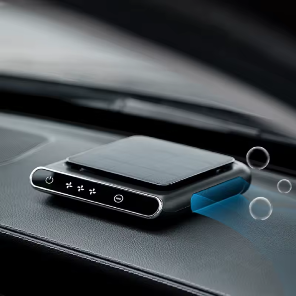 Ioniseur d’air portable sans fil – Purificateur HEPA PM2.5 & ions négatifs pour voiture