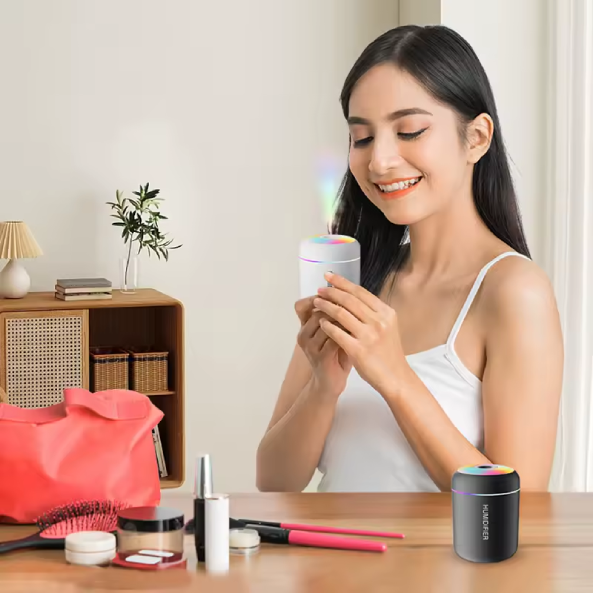 Humidificateur d'air de voiture 180 ml – Diffuseur USB silencieux & purificateur d’arômes