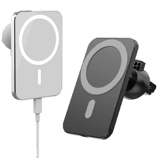 Chargeur de voiture magnétique sans fil 100W – Support de téléphone à fixation grille d’aération, compatible iPhone 16 à 12 Pro Max